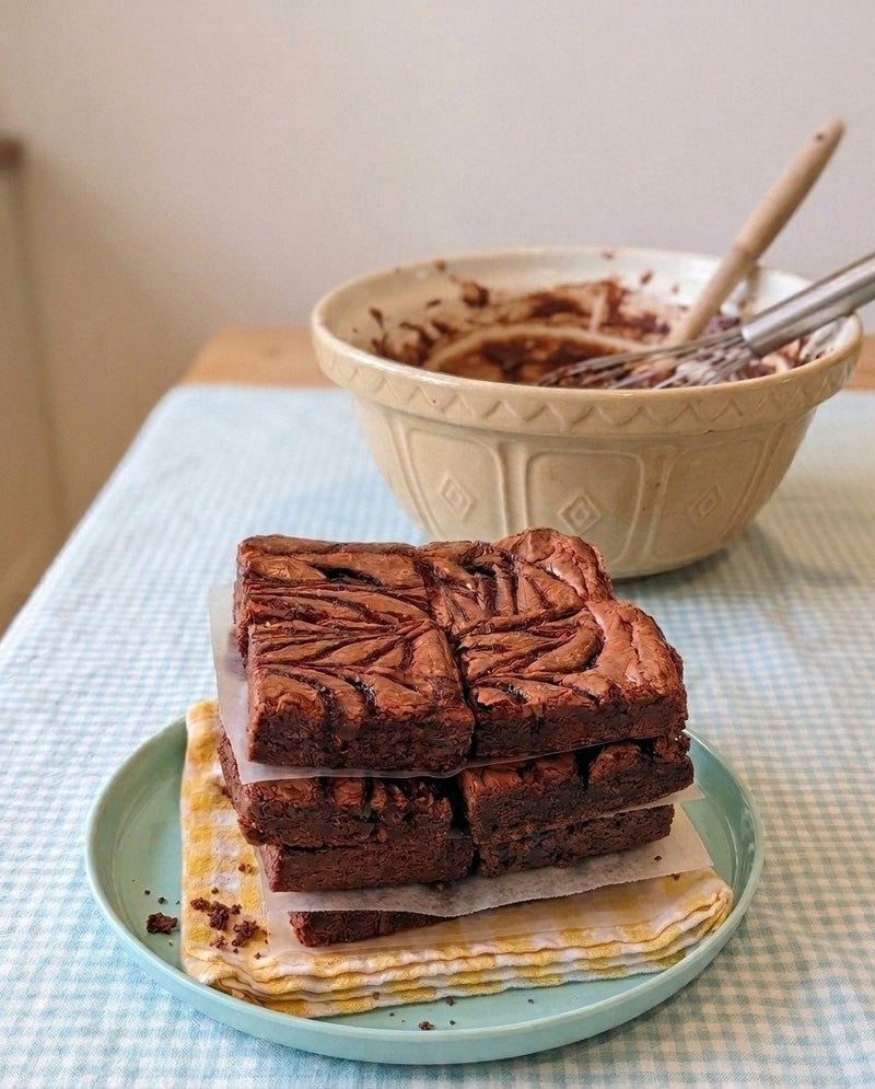 Caramel-Swirl Brownies