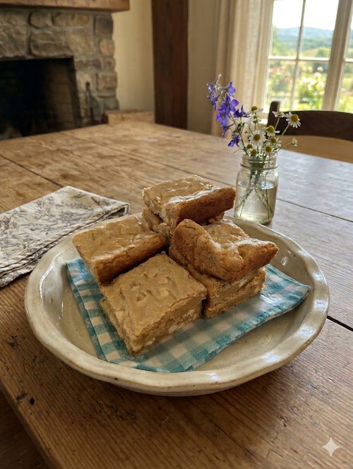 Classic White Chocolate Chip Blondies