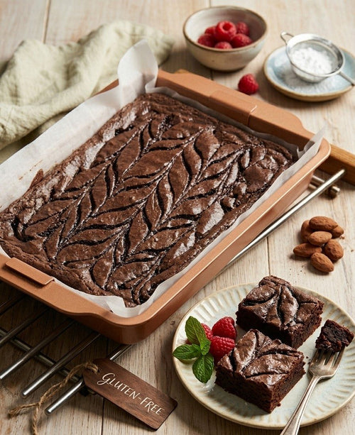 Gluten-Free Chocolate Caramel Brownies